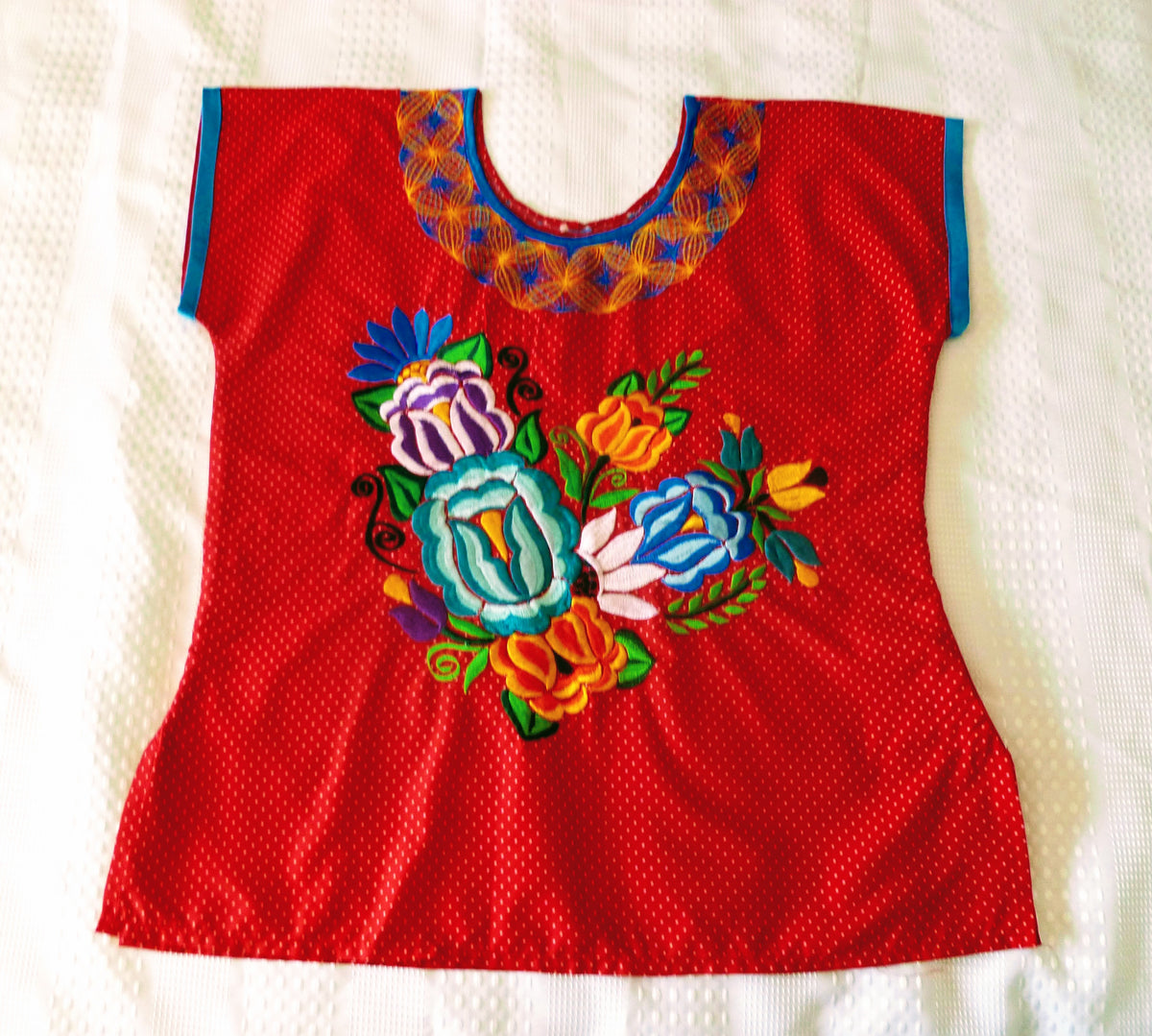 Blusa Oaxaquena del Istmo Latierramia