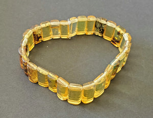 Pulsera plana en Ambar