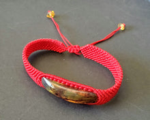 Load image into Gallery viewer, Pulsera de hilos trenzados con Ambar